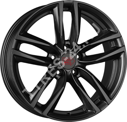 Диск1000 MigliaMM10117JxR16 PCD5x114.3 ET42 DIA67.1,чёрный