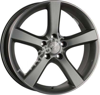 Диск1000 MigliaMM10018.5JxR19 PCD5x114.3 ET42 DIA67.1,серый