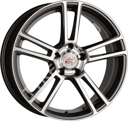 Диск1000 MigliaMM10028.5JxR19 PCD5x114.3 ET42 DIA67.1,серый