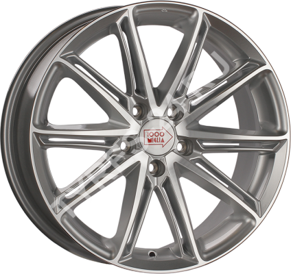 Диск1000 MigliaMM10077.5JxR17 PCD5x108 ET40 DIA63.4,серебристый