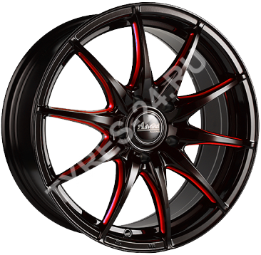 ДискAdvanti RacingMM5807.5JxR17 PCD5x114.3 ET40 DIA67.1,чёрный