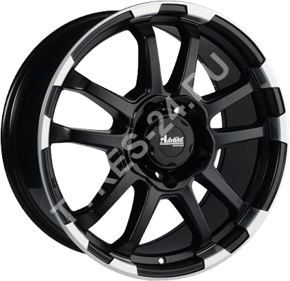 ДискAdvanti RacingML7728JxR18 PCD5x150 ET45 DIA110.2,чёрный