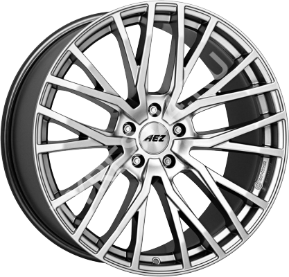 ДискAEZPanama8JxR20 PCD5x108 ET51 DIA63.4,серебристый