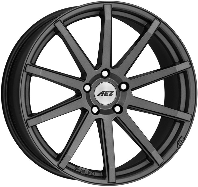 ДискAEZStraight9.5JxR19 PCD5x112 ET35 DIA70.1,чёрный