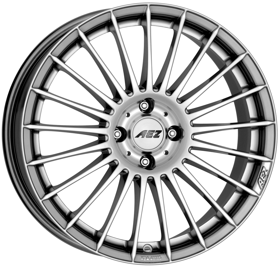 ДискAEZValencia8JxR18 PCD5x114.3 ET40 DIA71.6,серебристый