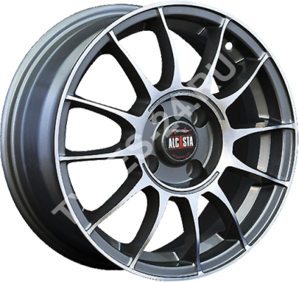 ДискAlcastaM016JxR15 PCD5x108 ET52.5 DIA63.3,серый