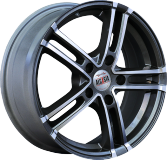 ДискAlcastaM066JxR16 PCD5x114.3 ET50 DIA66.1,серый