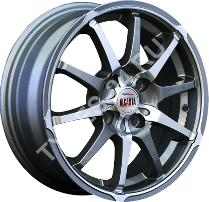 ДискAlcastaM106.5JxR16 PCD4x100 ET50 DIA60.1,серый