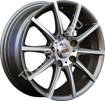 ДискAlcastaM126JxR16 PCD5x114.3 ET50 DIA66.1,серый