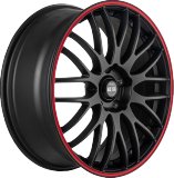 ДискAlcastaM278JxR18 PCD5x105 ET45 DIA56.6,чёрный