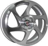 ДискAlcastaM426.5JxR16 PCD5x114.3 ET50 DIA66.1,серебристый