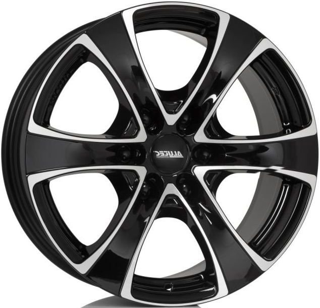 ДискAlutecDynamite8.5JxR19 PCD5x114.3 ET38 DIA70.1,чёрный