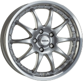 ДискAlutecKyro7JxR15 PCD5x114.3 ET40 DIA70.1,серебристый