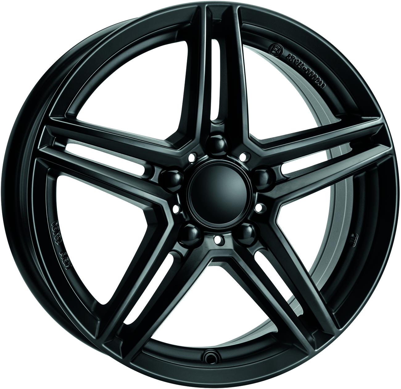 ДискAlutecM106JxR16 PCD5x112 ET38 DIA66,чёрный