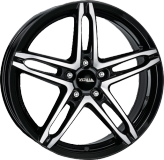 ДискAlutecPoison6JxR15 PCD4x100 ET38 DIA500,чёрный