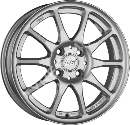 ДискReplica LS3007JxR17 PCD4x114.3 ET42 DIA67.1,серебристый