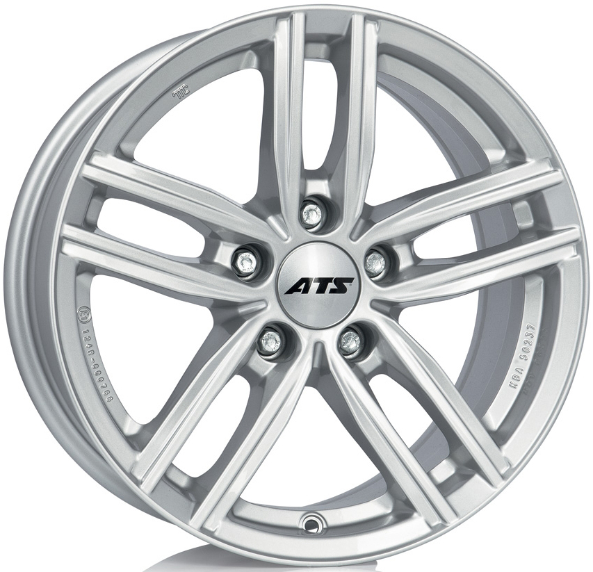 ДискATSAntares8JxR18 PCD5x112 ET40 DIA66,серебристый