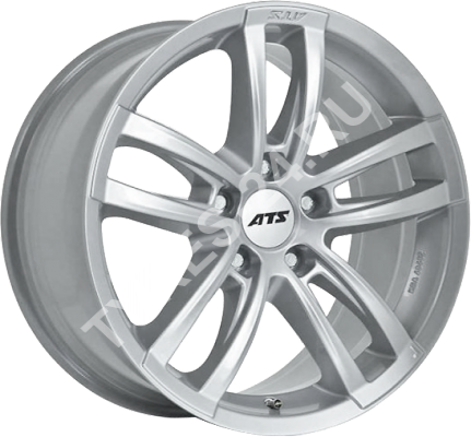 ДискATSRadial8.5JxR18 PCD5x150 ET51 DIA110.1,серебристый