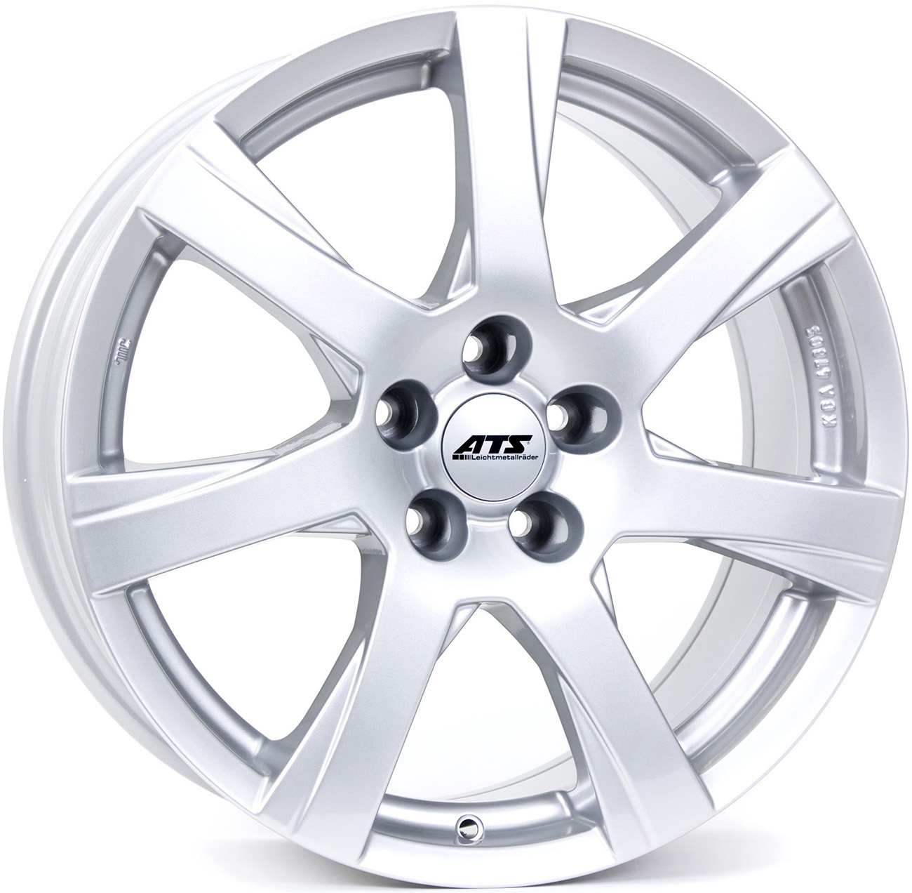 ДискATSTwister6.5JxR16 PCD5x108 ET50 DIA70.1,серебристый