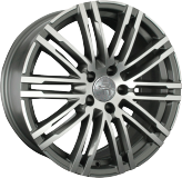 ДискAudiA1018.5JxR19 PCD5x112 ET28 DIA66.6,серый