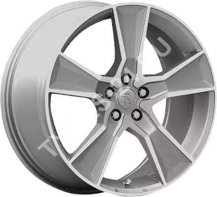 Диск Audi A157 9JxR20 PCD5x112 ET33 DIA66.6, серебристый