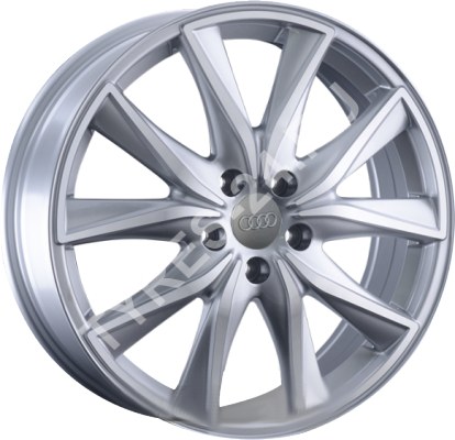 ДискAudiA1837JxR19 PCD5x112 ET34 DIA66.6,серебристый