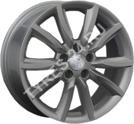 ДискAudiA287.5JxR17 PCD5x112 ET45 DIA57.1,серый