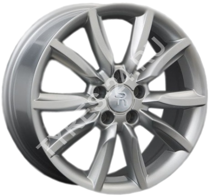 ДискAudiA287JxR16 PCD5x112 ET46 DIA66,серебристый