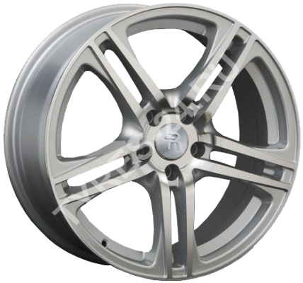 ДискAudiA317.5JxR17 PCD5x112 ET45 DIA57.1,серебристый