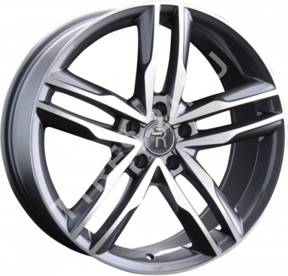 ДискAudiA348.5JxR19 PCD5x112 ET28 DIA66.6,серый