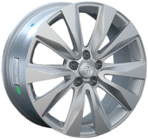 ДискAudiA458JxR18 PCD5x112 ET43 DIA57.1,серебристый