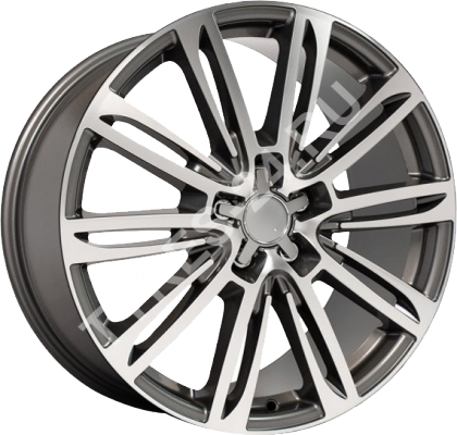 ДискAudiA497.5JxR16 PCD5x112 ET45 DIA66.6,серый