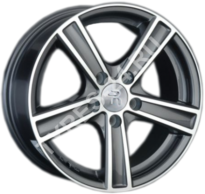 ДискAudiA627JxR16 PCD5x112 ET35 DIA57.1,серебристый