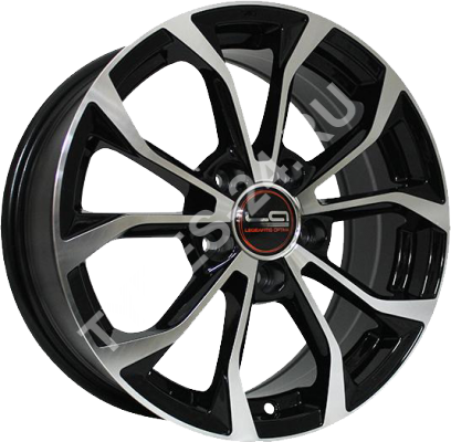 ДискAudiA697JxR16 PCD5x112 ET39 DIA66.6,чёрный