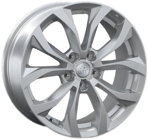 ДискAudiA697JxR17 PCD5x112 ET45 DIA66,серебристый