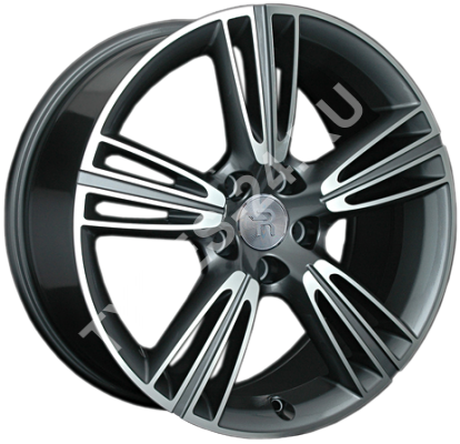 ДискAudiA778JxR18 PCD5x112 ET39 DIA66.6,серый