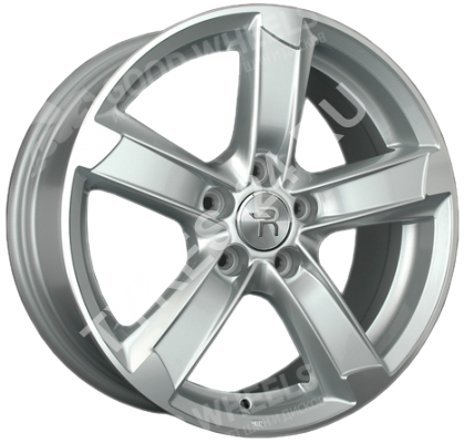 ДискAudiA798JxR18 PCD5x112 ET39 DIA66.6,серебристый