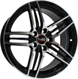 ДискAudiA918JxR17 PCD5x112 ET39 DIA66.6,чёрный