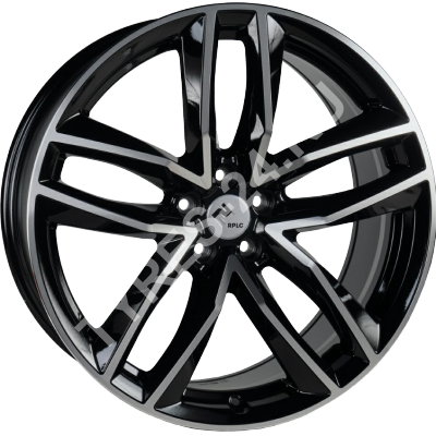 Диск Audi Au81H 9.5JxR21 PCD5x112 ET31 DIA66.5, чёрный