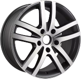 ДискAudiR1699JxR20 PCD5x130 ET60 DIA71.6,серый