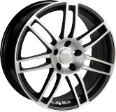 ДискAudiR7769JxR20 PCD5x130 ET60 DIA71.6,чёрный