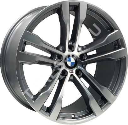 Диск BMW 468 M-Style 10JxR20 PCD5x120 ET40 DIA74.1, серый