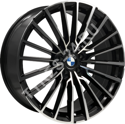 ДискBMW5569 M-Style8.5JxR20 PCD5x112 ET25 DIA66.6,чёрный