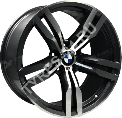 ДискBMW648 M-Style9JxR19 PCD5x112 ET44 DIA66.6,чёрный