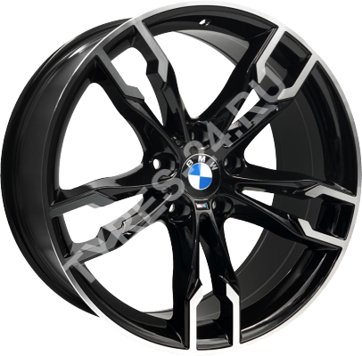 ДискBMW668 M-Style8JxR19 PCD5x120 ET36 DIA72.6,чёрный