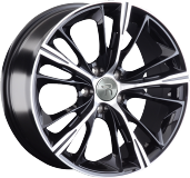 ДискBMWB2018JxR18 PCD5x112 ET30 DIA66.6,чёрный