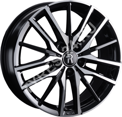 Диск BMW B253 7JxR18 PCD5x112 ET22 DIA66.6, чёрный