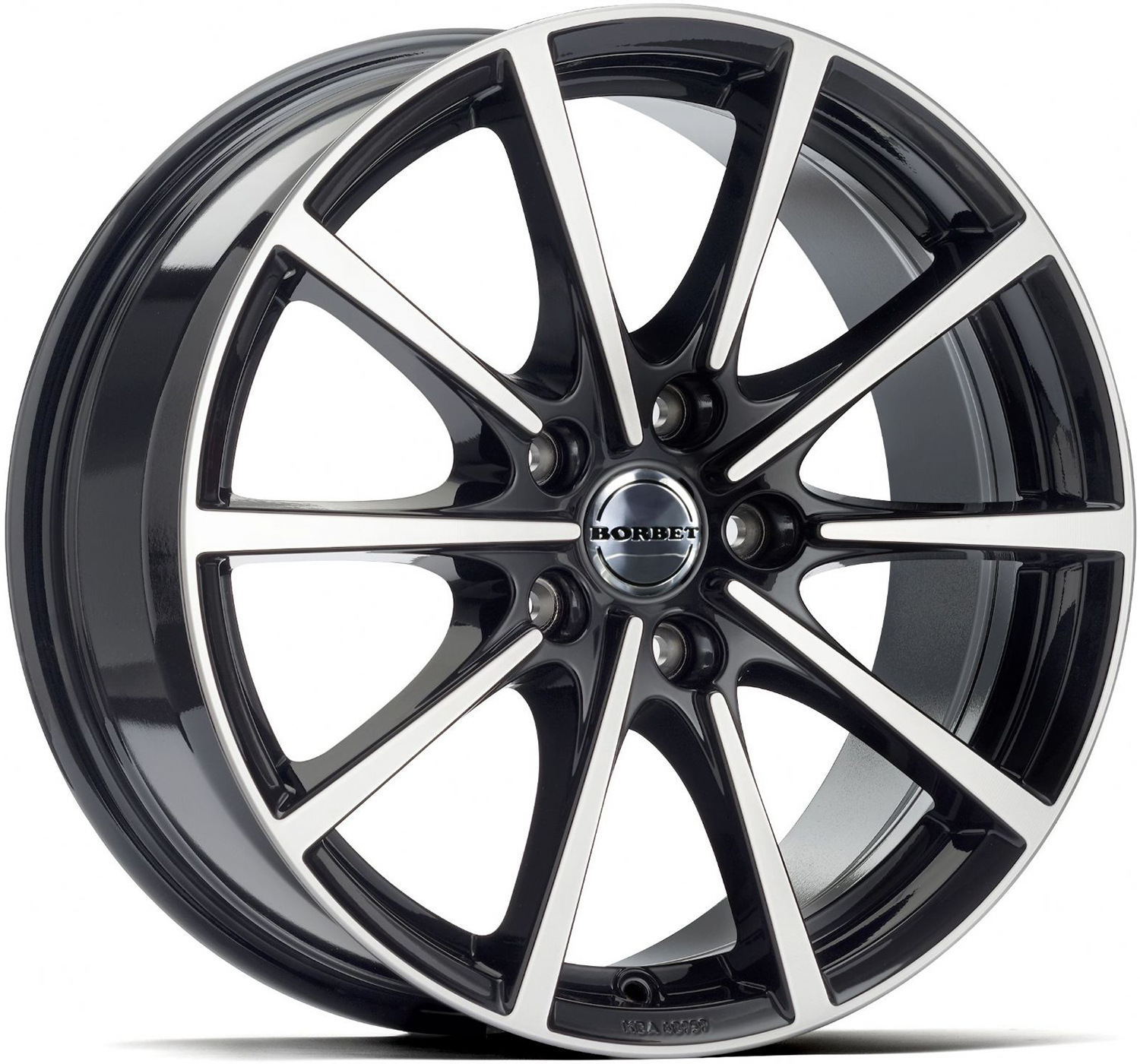 ДискBorbetBL58JxR18 PCD5x108 ET40 DIA72.5,чёрный