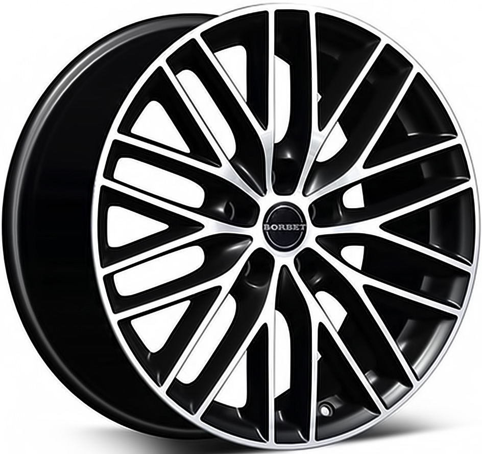 ДискBorbetBS57JxR17 PCD5x105 ET38 DIA56,чёрный