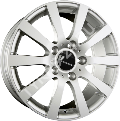 ДискBorbetC2C8JxR18 PCD5x108 ET45 DIA72.5,серебристый